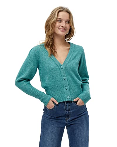 Desires Damski kardigan GEA, turkusowy, M