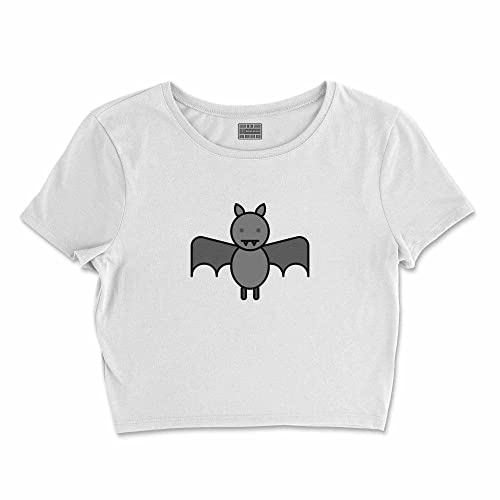 Bona Basics, Damski T-shirt basic, z nadrukiem cyfrowym, 100 bawełny, biały, swobodny, damski top, rozmiar: S, biały, S