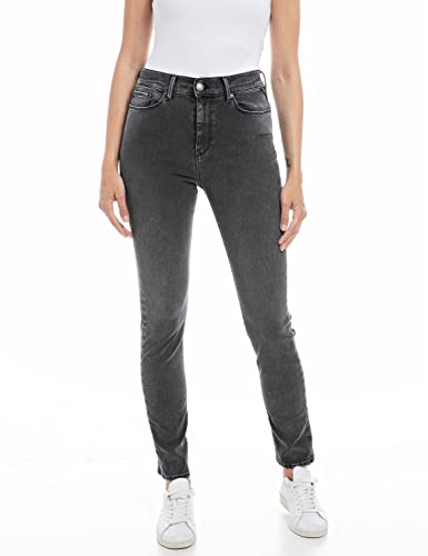 Replay Dżinsy damskie Mjla, 097 Dark Grey, 30W / 28L