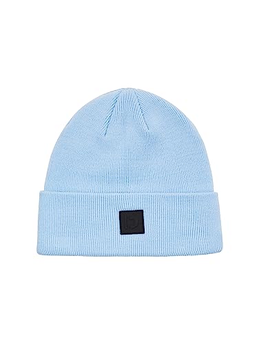 TOM TAILOR Denim Męska czapka beanie, 32245-washed Out Middle Blue, rozmiar uniwersalny, 32245-Washed Out Mid Blue, jeden rozmiar