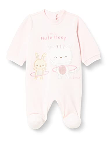Chicco Śpioszki niemowlęce unisex z otworem na Patello dla małych dzieci, Rosa, 18 miesi?cy