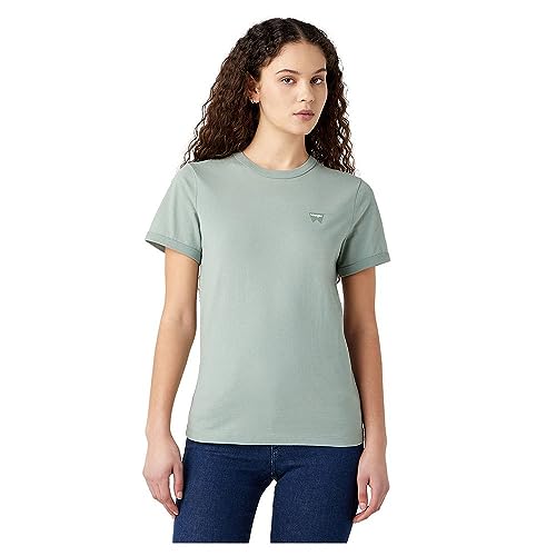 Wrangler Damska koszulka Slim Tee, Light Matcha, M