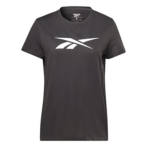 Reebok Damska koszulka z grafiką, biała, L, biały, L