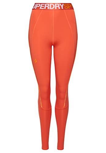 Superdry Train Elastic Legging Bluza damska, Cali Coral, 32