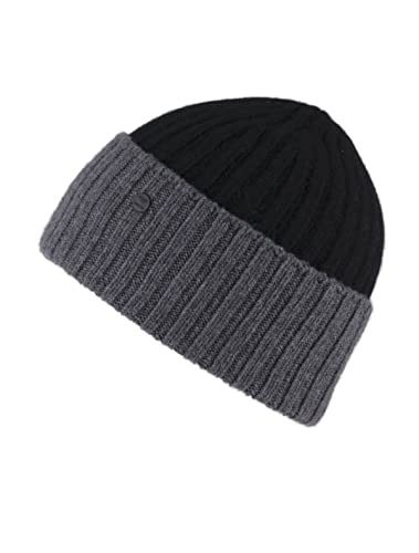 BICKLEY + MITCHELL Męska czapka beanie, Antra Mlee/Black, jeden rozmiar