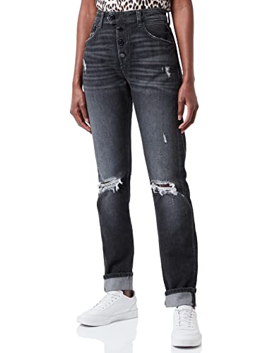 Replay Damskie spodnie Rajna, 97 Ciemnoszary, 26W x 28L