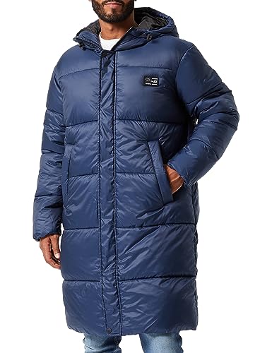 Q/S by s.Oliver Męski płaszcz outdoorowy, niebieski, XXL