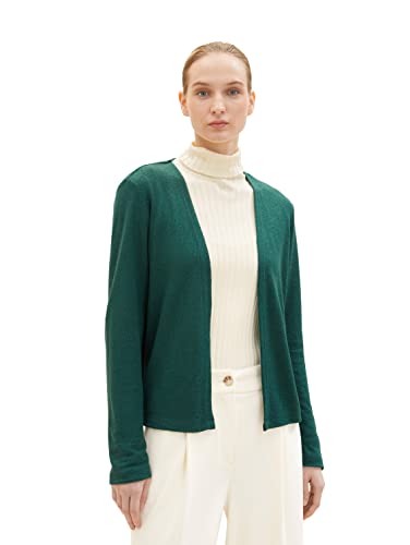 TOM TAILOR 1035858 Koszulka z długim rękawem Kobiety, 18601 - Pineneedle Green, XXL