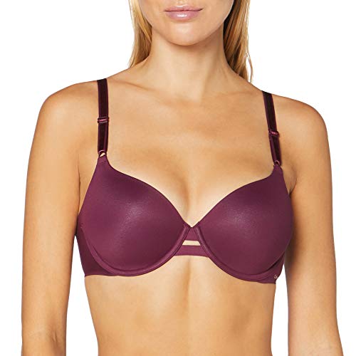 Calvin Klein Lightly Lined FC Biustonosz i Wypełnienia Raisin Torte, 36A dla kobiet, Raisin Torte