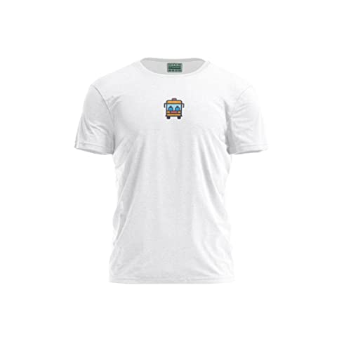 Bona Basics T-shirt męski, biały, L