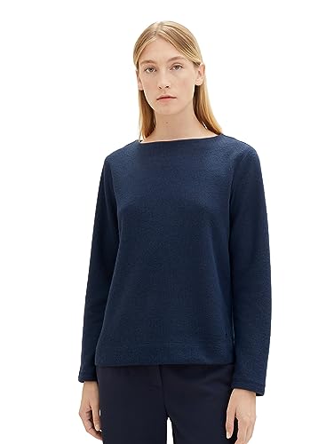 TOM TAILOR Bluza damska, 10668 - Sky Captain Blue, L