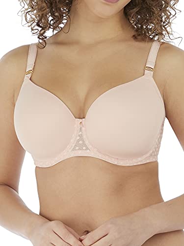 Freya Damski biustonosz formowany z fiszbinami Starlight, Woda różana, 75G