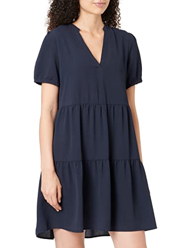 ONLY Women's Onlnova LUX S/S THEA Dress SOLID PTM sukienka, Night Sky, XS