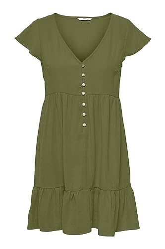 ONLY Sukienka damska (ONLMAGO Life S/S Short Dress), Olive Branch, M