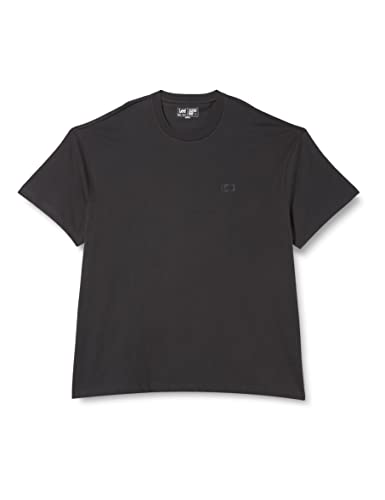Lee Męski T-shirt Core Loose Tee, Washed Black, S