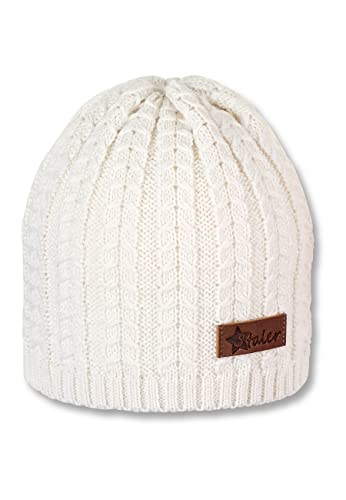Sterntaler Strickmütze Unisex-Bimbi Czapka, ecru, 41