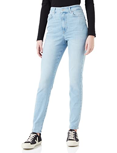 JACK & JONES damskie spodnie jeansowe, jasnoniebieski (light blue denim), (XS) W / 34L