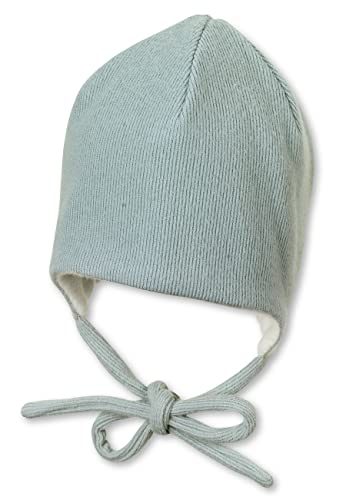 Sterntaler Czapka beanie dla dzieci o prążkowanym wyglądzie, Turkusowy melanż, 41