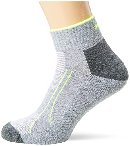 Puma Damskie skarpety sportowe Performance Train, 2 sztuki w opakowaniu, szary melanż, 35-38 EU