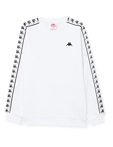 Kappa Deutschland Bluza chłopięca Kenn Boys, Bright White, 134