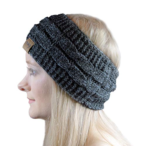 cosey- wyściełana miękka dzianina opaska na czoło z podszewką polarową