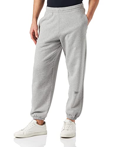 Replay Spodnie męskie, M08 Melange Grey, S