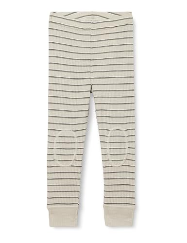 Bestseller A/S Chłopięce NMMWOMI Wool/MODAL LONGJOHN XXIII legginsy, London Fog, 104, london fog, 104