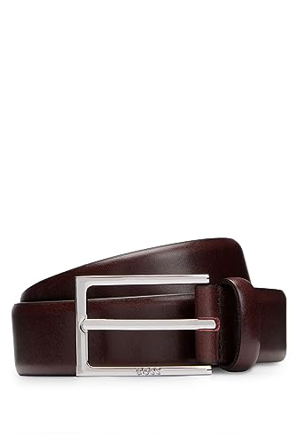 BOSS Męski pasek CED-D_Sz30 Belt, Dark Brown203, 100