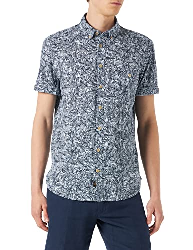 camel active Koszula męska, niebieski (Night Blue), M