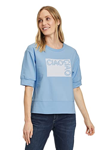 Betty & Co Bluza damska, Light Blue/White, 42
