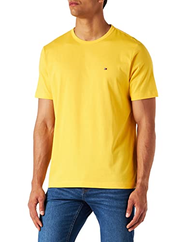 Tommy Hilfiger Koszulka męska 1985 TEE, Ciepły żółty, S