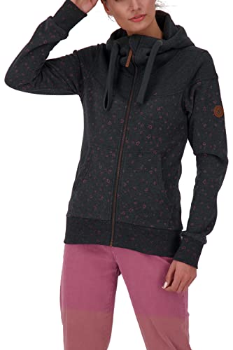 ALIFE AND KICKIN Palinaak B bluza damska z kapturem, bluza, Moon less melanż, XS
