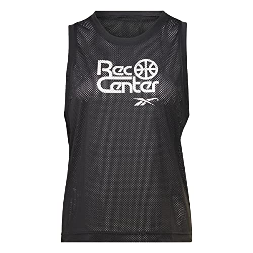 Reebok Damska kamizelka treningowa z siateczką, żółta, L, ŻÓŁTY, L
