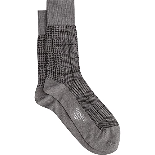 Hackett London Męskie skarpety POW, szare/leśne, S/M