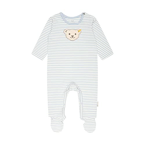 Steiff Unisex Baby Basic piżama dla małych dzieci, Celestial Blue, 86