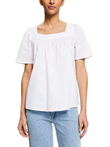 ESPRIT Collection Bluzka damska, 100 / biały, jeden rozmiar