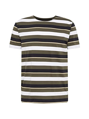 edc by ESPRIT T-shirt męski 992CC2K307, 358/DARK khaki 4, S