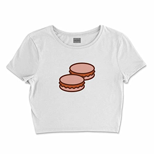 Bona Basics, Koszulka damska z nadrukiem cyfrowym,%100 bawełna, biała, casualowa, topy damskie, rozmiar: XL, biały, XL Krótki