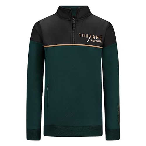 Retour Denim de Luxe Chłopięca bluza dresowa, zielony (hunter green), 5-6 lat