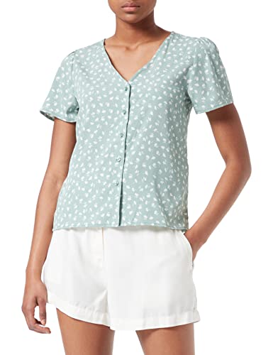 ONLY Onlolivia Sonja Life S/S Noos Ptm Top damski, Chinois Green/Aop:fiona Ditsy, 3XL