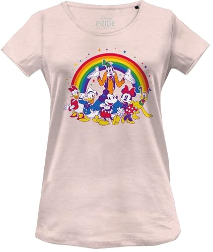 Disney Koszulka damska, Różowy, XL