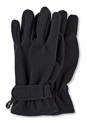 Sterntaler Fingerhandschuh Rękawiczki do zimnej pogody Unisex dla dzieci, czarny, 7