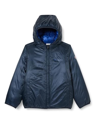 Champion Legacy Outdoor B-Light WR Reversible Dla dzieci i młodzieży kurtka, Blu Marino/Blu College, 7-8 lat