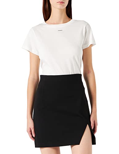 Pinko Glenda Spódnica Punkt Tkaniny Damskie, Z99_nero Limousine, 40