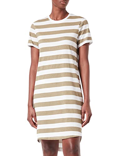 ONLY Sukienka damska Onlmay S/S Stripe Dress JRS, Mermaid/Stripes:cloud Dancer (Kia), XS