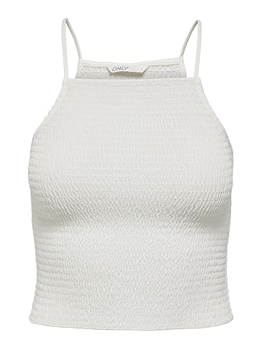 ONLY Onlnova Lux Strap Lexi Solid Ptm Top damski, Cloud Dancer, S