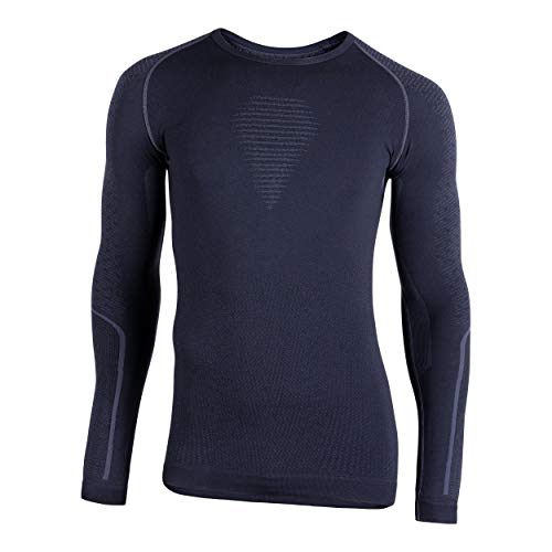 UYN U100327 DimensiSYON UW LG_SL T-Shirt Męski Tablica/Czarny/Czarny XL, Tablica/Czarny/Czarny, XL