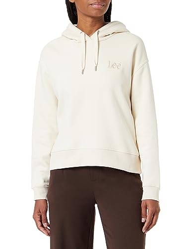 Lee Essential Hoodie damska bluza z kapturem, beżowy, M