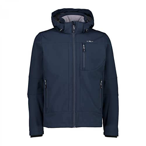 CMP Męska kurtka softshell z technologią Climaprotect Wp 7000, B.Blue-Cement, 60