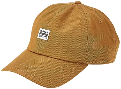 G-STAR RAW Men's Avernus oryginalna czapka baseballowa, brązowa (Oxide ocre C900-1329), jeden rozmiar
